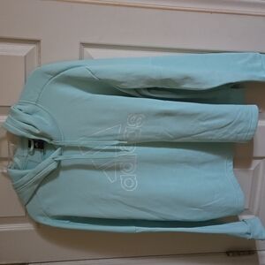 GUC mint green womens adidas hoodie size 2XL